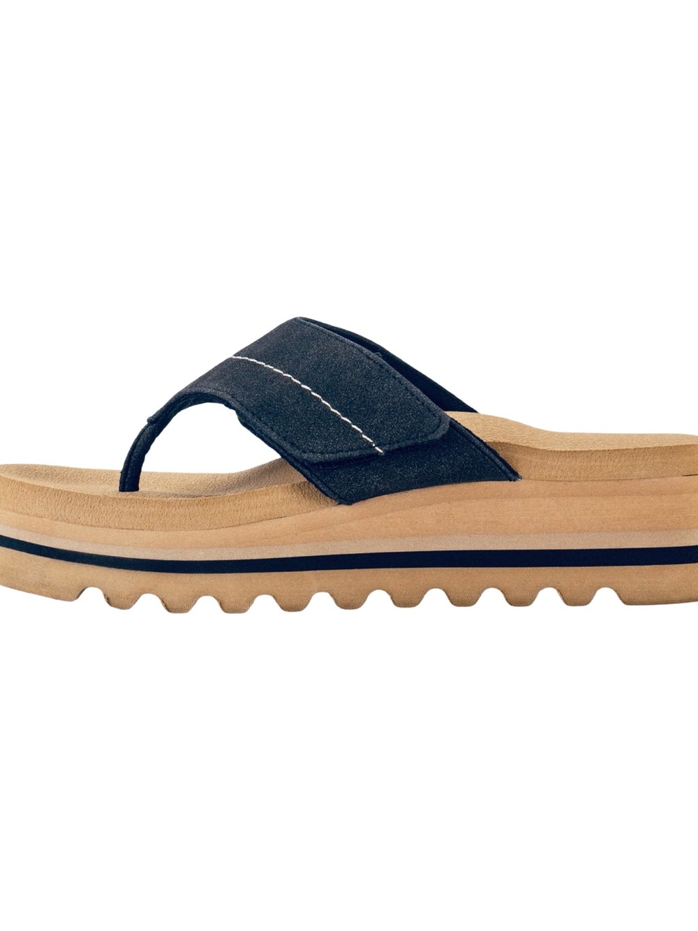 YELLOW BOX CALICA BLACK SANDAL MEDIUM WIDTH NEW IN BOX